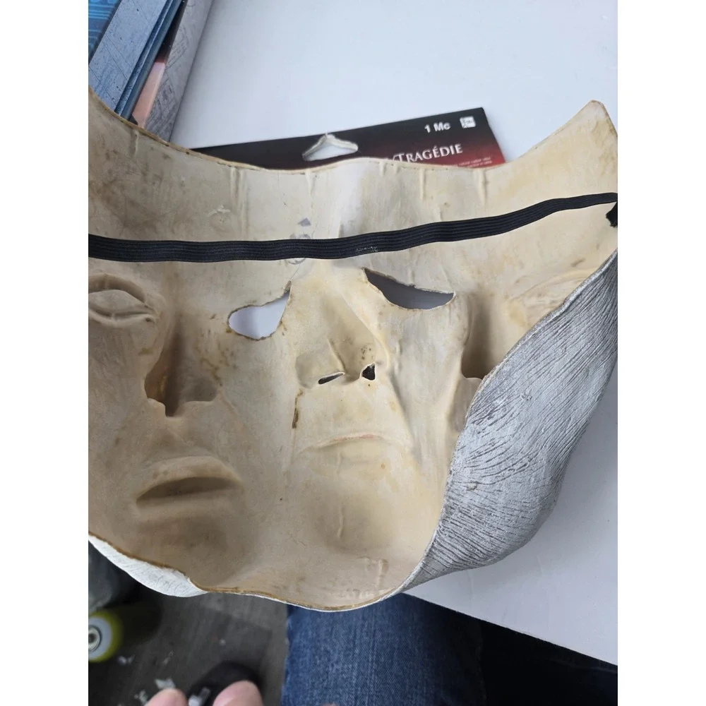 Comedy Tragedy Mask Halloween New old Stock triple‎ face